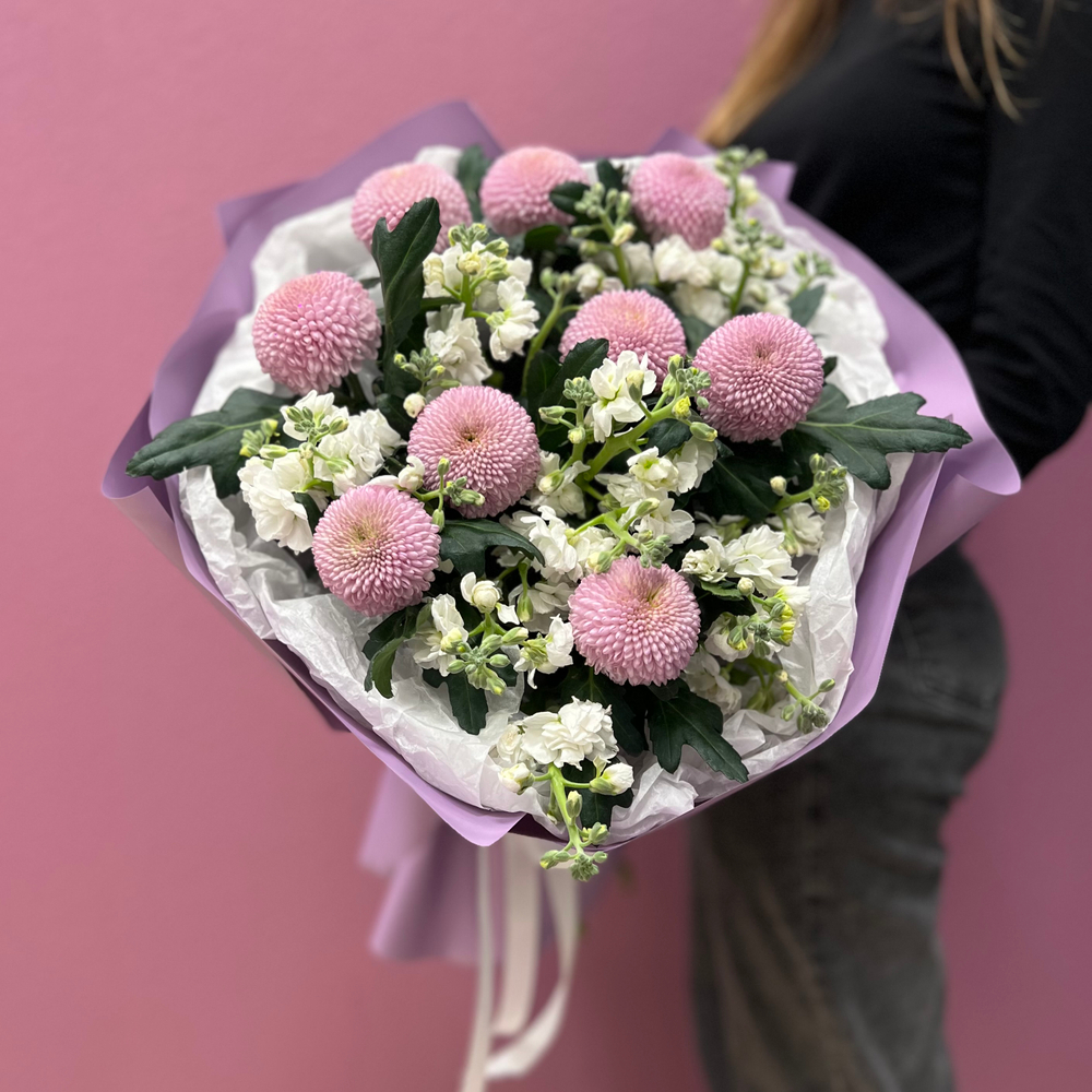 Букет "Пудровый рассвет" #4