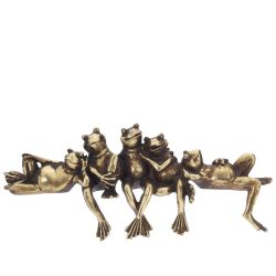 GAEM Фигурка декоративная "Лягушки", L28 W6 H10,5 см