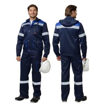 Костюм "Титан" полукомбинезон (синий/василек)