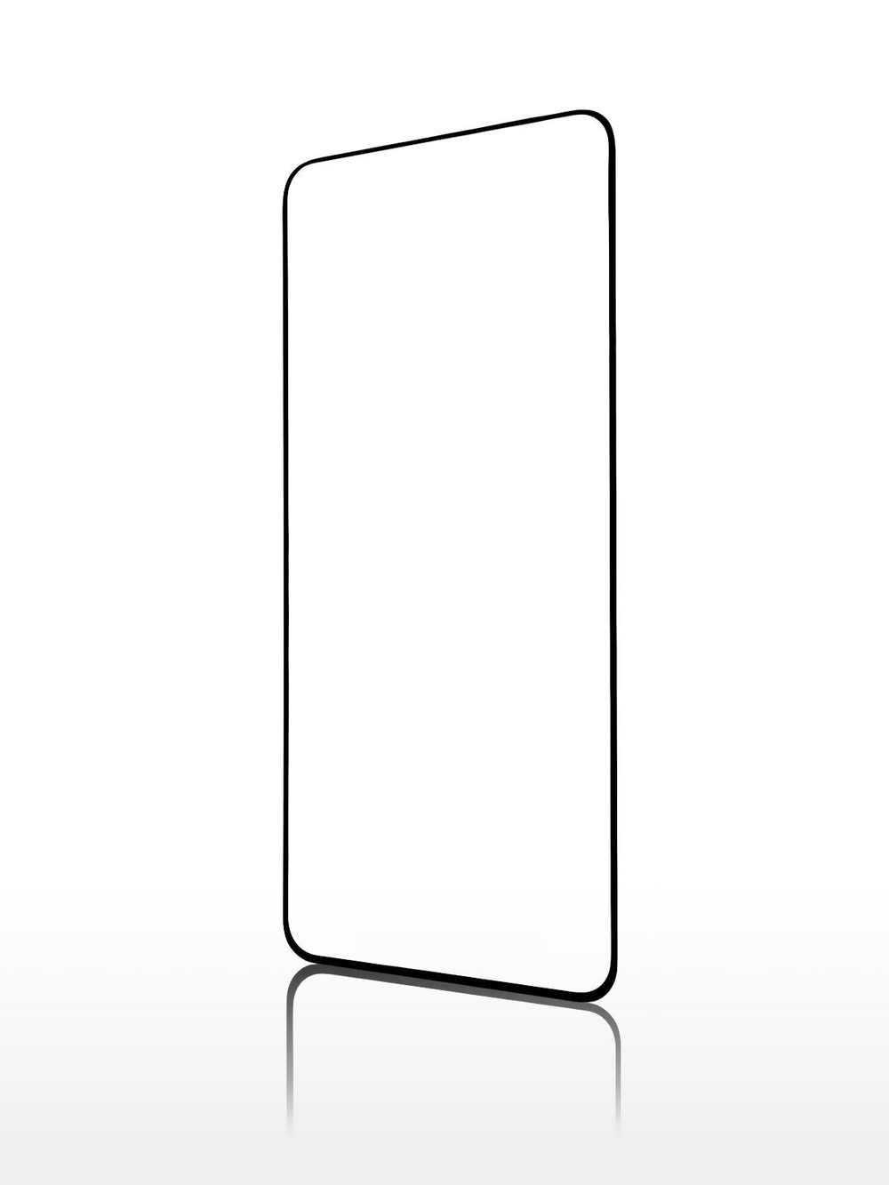 Защитное стекло ROSCO для Honor 90 Lite (арт.HW-H90L-FSP-GLASS-BLACK )