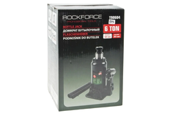 Домкрат гидравлический RF-T90604(DS) бутылочный с клапаном 6т (выс.подъема 181-351мм) ROCKFORCE