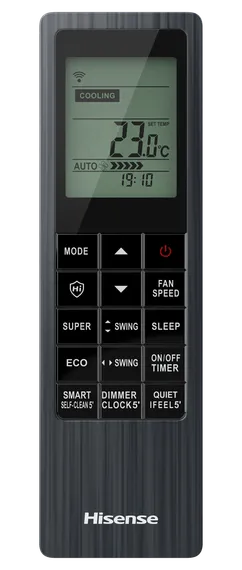 Инверторная сплит-система серии BLACK CRYSTAL SUPER DC Inverter Wi-Fi AS-13UW4RVETG01(B) (комплект)