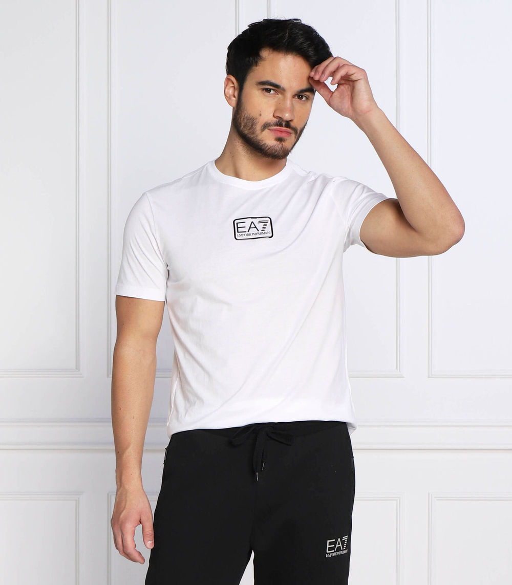 футболка EA7 - белый(6LPT05 PJM9Z)