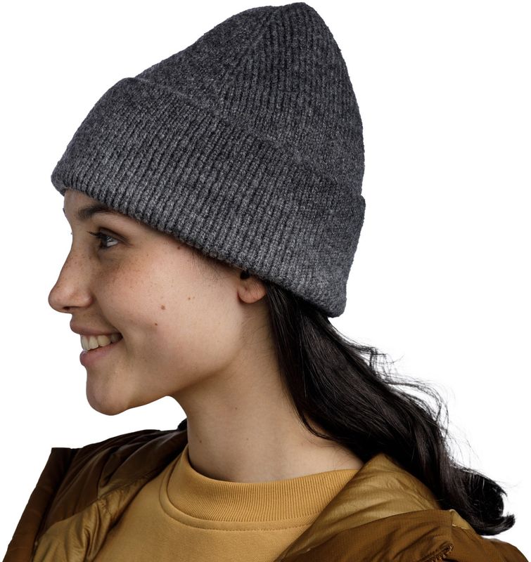 Вязаная шапка Buff Knitted Hat Marin Graphite Фото 3