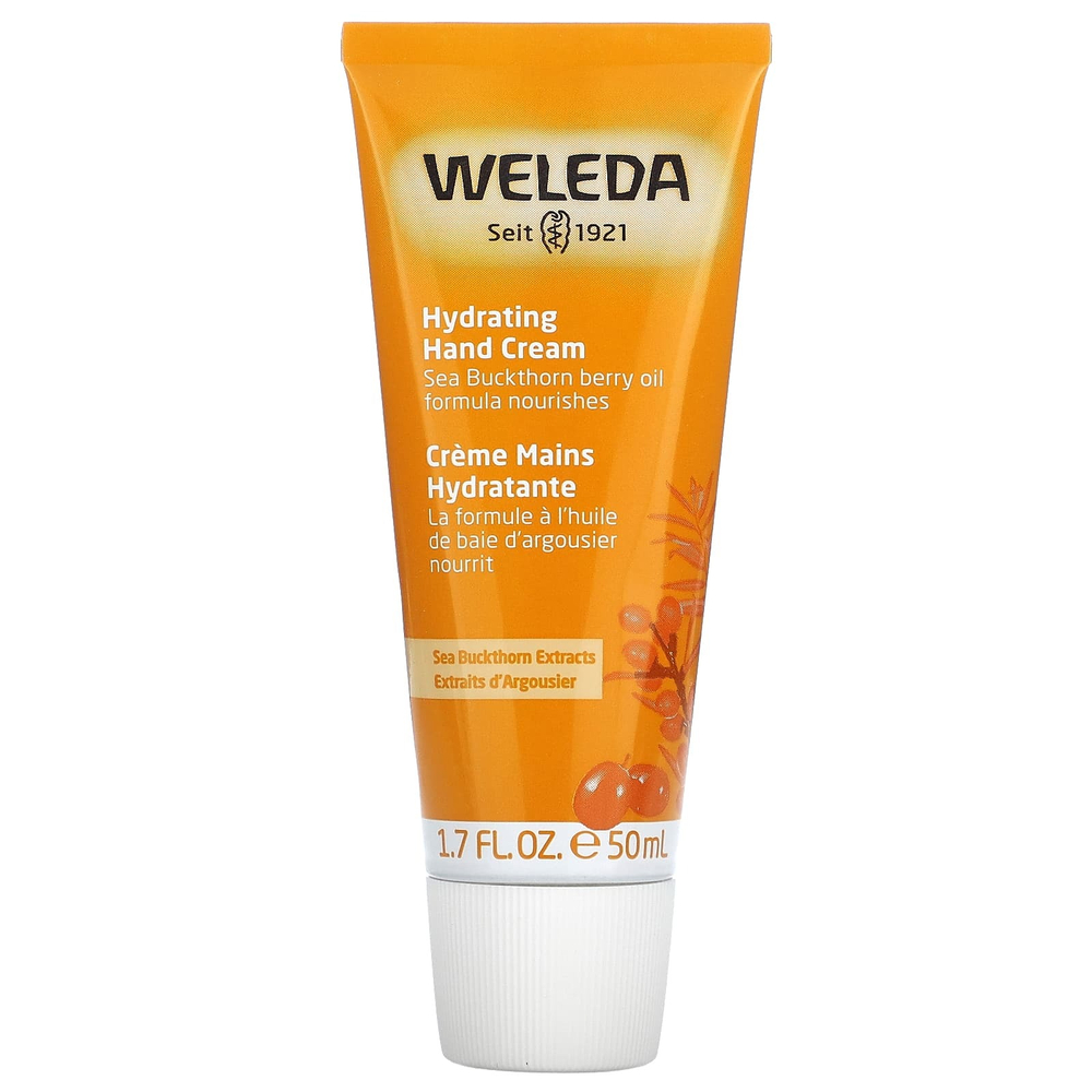 Weleda, Увлажняющий крем для рук, экстракты облепихи, 50 мл (1,7 жидк. унц.)