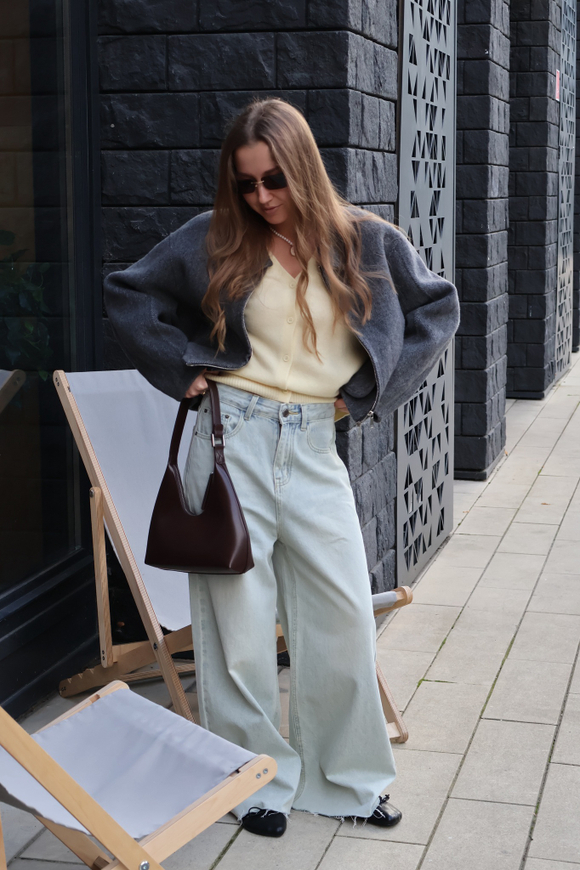 Джинсы Miss голубой