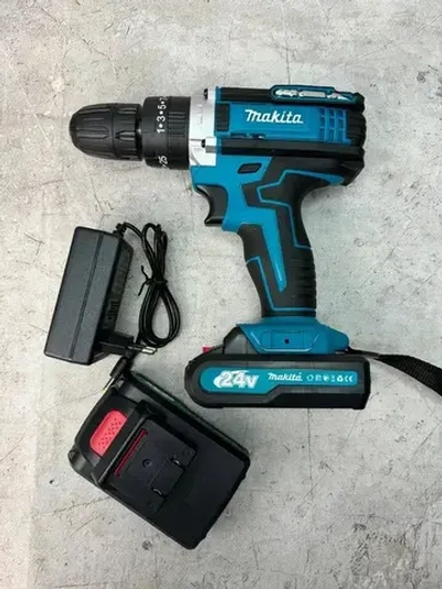 Makita Дрель-шуруповерт, 24 В, 25 Нм, 2 АКБ
