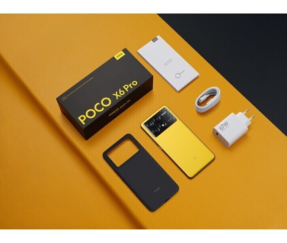 Смартфон Poco X6 Pro 5G 12/512ГБ EU Черный