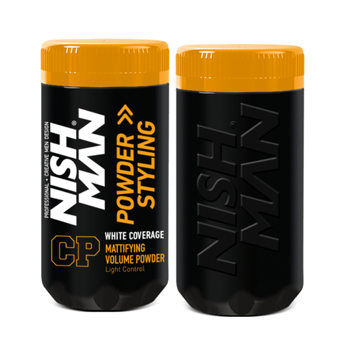 NISHMAN POWDER HAIR STYLING WAX CP - Пудра для укладки черная 20 гр