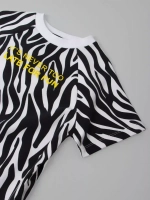 Платье в садик для девочки с принтом