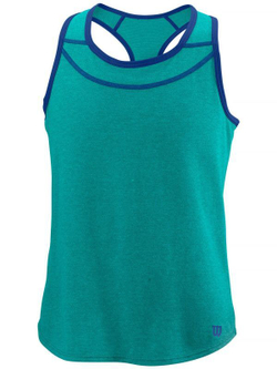 Футболка для девочки Wilson Competition Tank II - tropical green