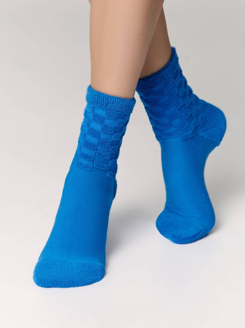 CONTE COMFORT Махровые носки из хлопка с объемными рисунками