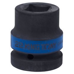 KING TONY (851422M) Головка торцевая ударная четырехгранная 1", футорочная, 22 мм