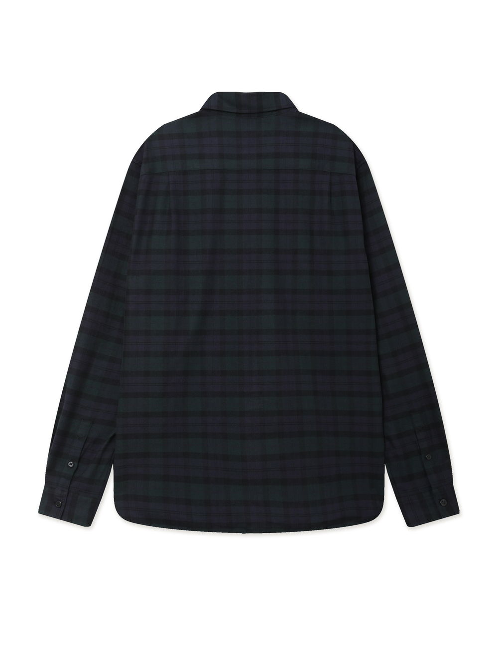 Мужская Рубашка Blackwatch Tartan Brushed Twil