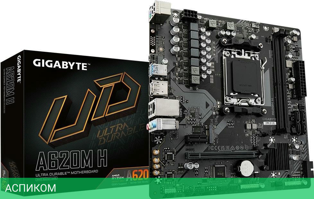 Материнская плата GigaByte A620M H DDR5