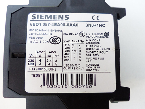 SIEMENS 6ED1 057-4EA00-0AA0
