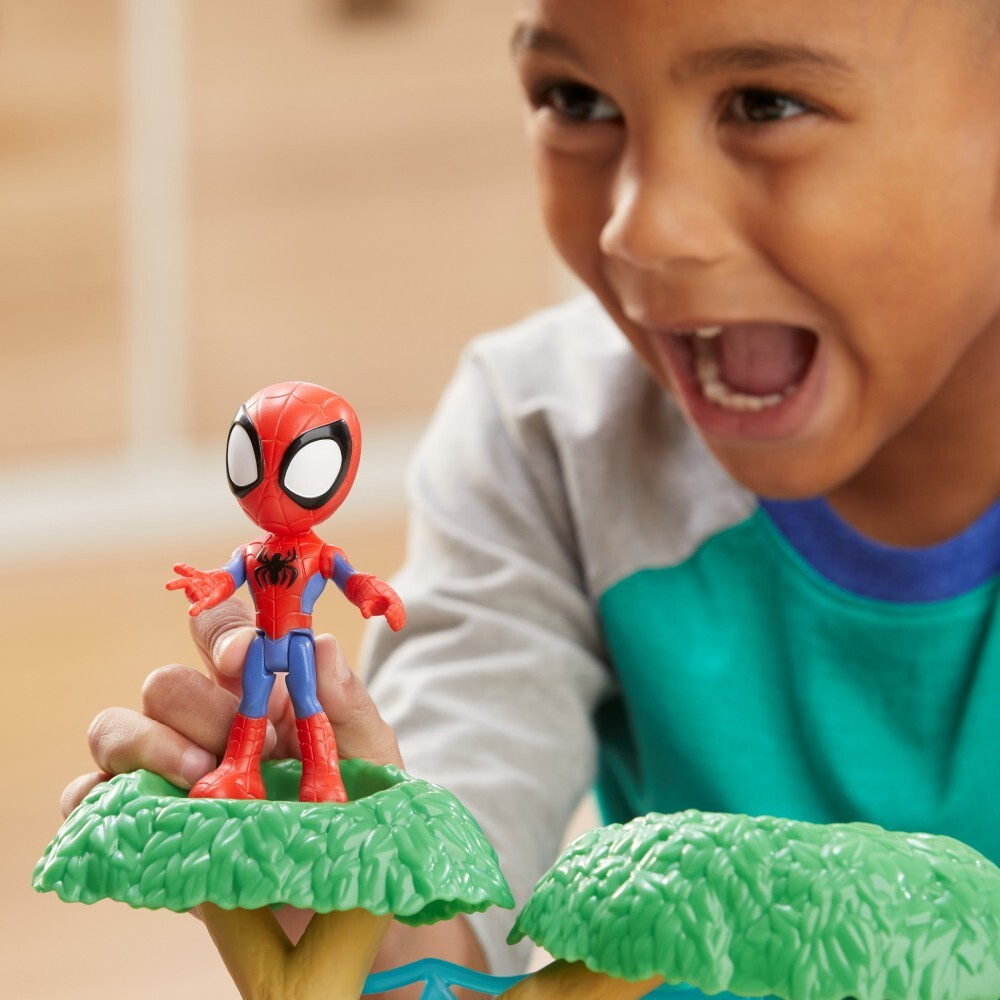 Hasbro Spidey and the Super Buddies - игровая площадка Спайди + фигурка F9352 / артикул   F8842 F9352  / GTIN 5010996197610