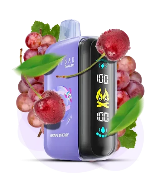 ELF BAR RAYA D3 - Grape Cherry (5% nic)