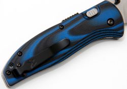 Нож Benchmade 665 APB Assist 154CM черно-синяя G10фотография - 4