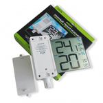 Оконный термометр-гигрометр с инверсивным зеркальным дисплеем RST01078