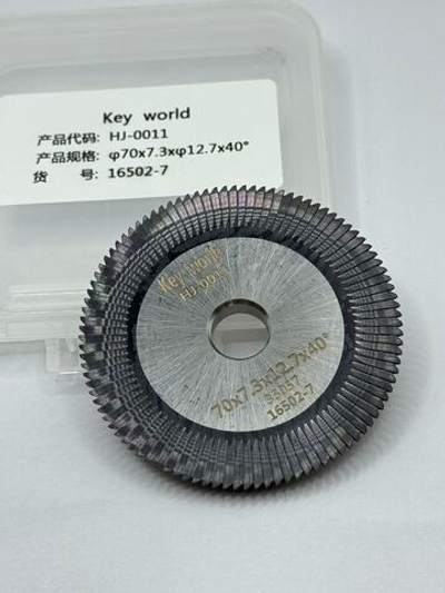 Фреза угловая левая HJ0011 (Ф70X7.3XФ12.7X40) (100E1)(100g) 15153