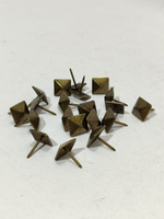 Декоративные гвоздики для мебели шл10х10мм-дл.гв.13мм/20шт