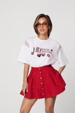 Футболка «MD Rouge» white
