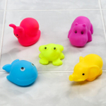 Набор для купания: лейка + игрушки 5шт, виды и цвет МИКС