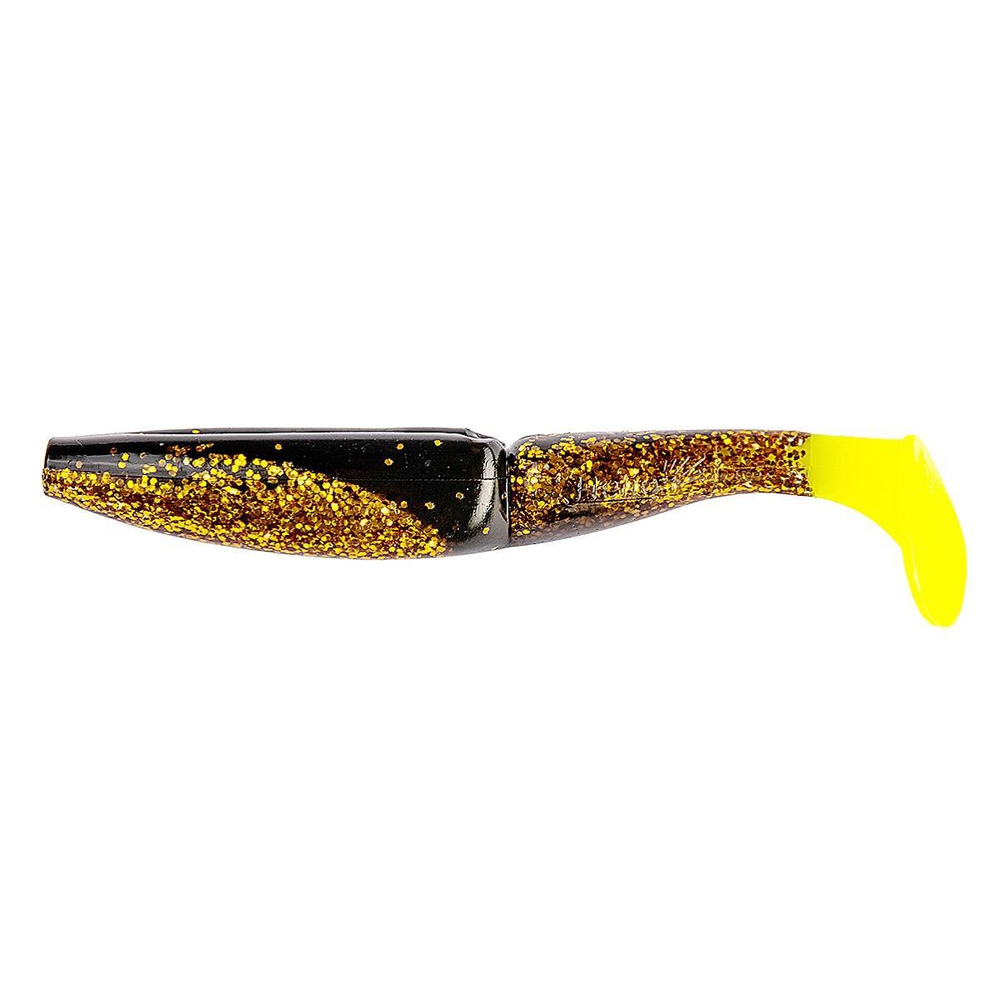 Виброхвост Guru 3,0"/7,62 см Black Sparkles LT 9шт. (HS-29-033) Helios