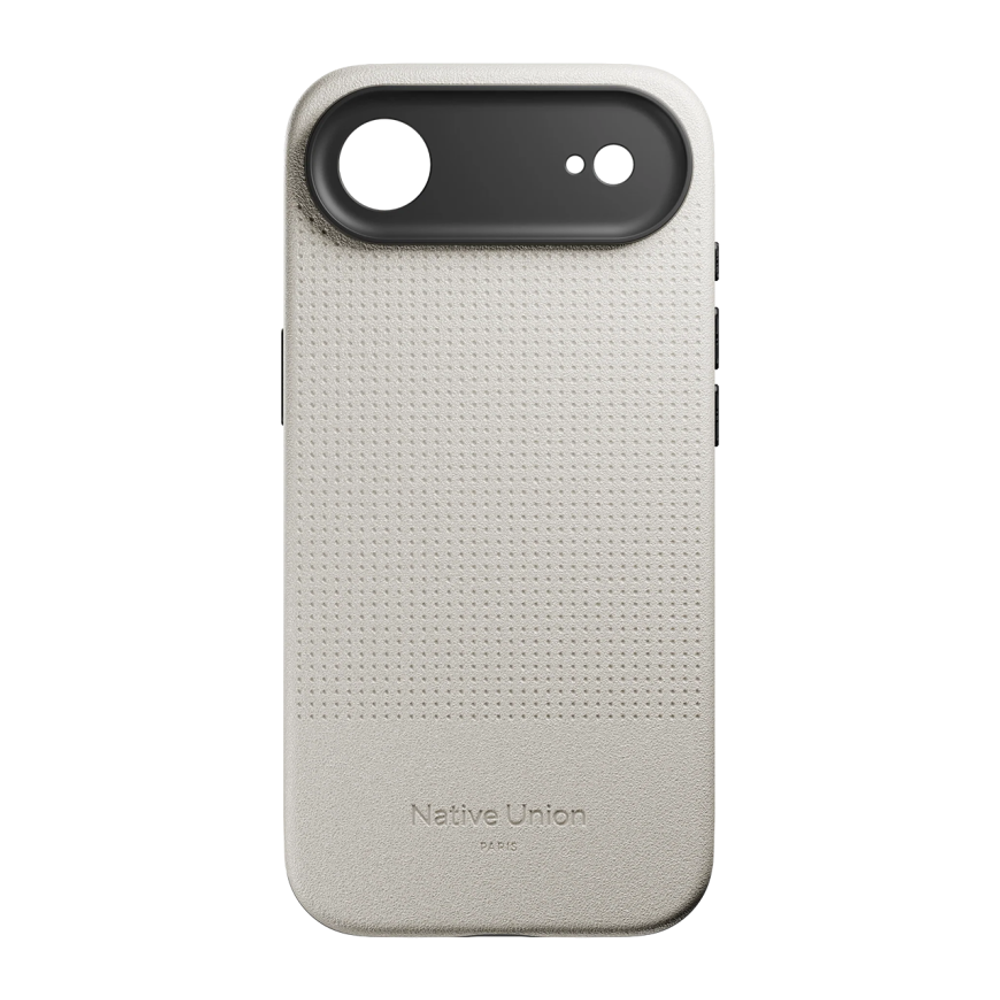 Кожаный чехол MagSafe Native Union Active Case для iPhone Air Текстурированный гибридный чехол из экокожи с защитой камеры, повышенным уровнем защиты при падении и сенсорной накладкой для Контроллера камеры