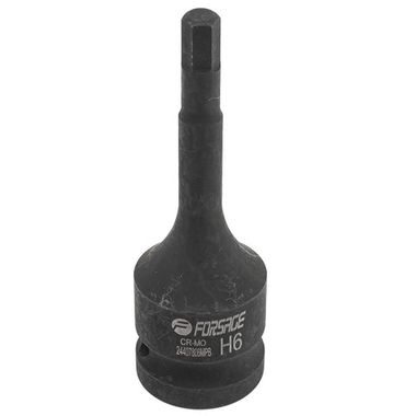 Головка-бита 6-гранная ударная 6мм,1/2'' Forsage F-24407806MPB