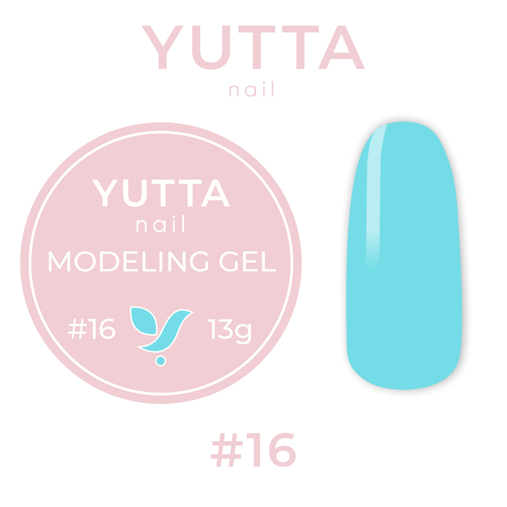 Yutta, Гель Modeling Gel 16, 13g