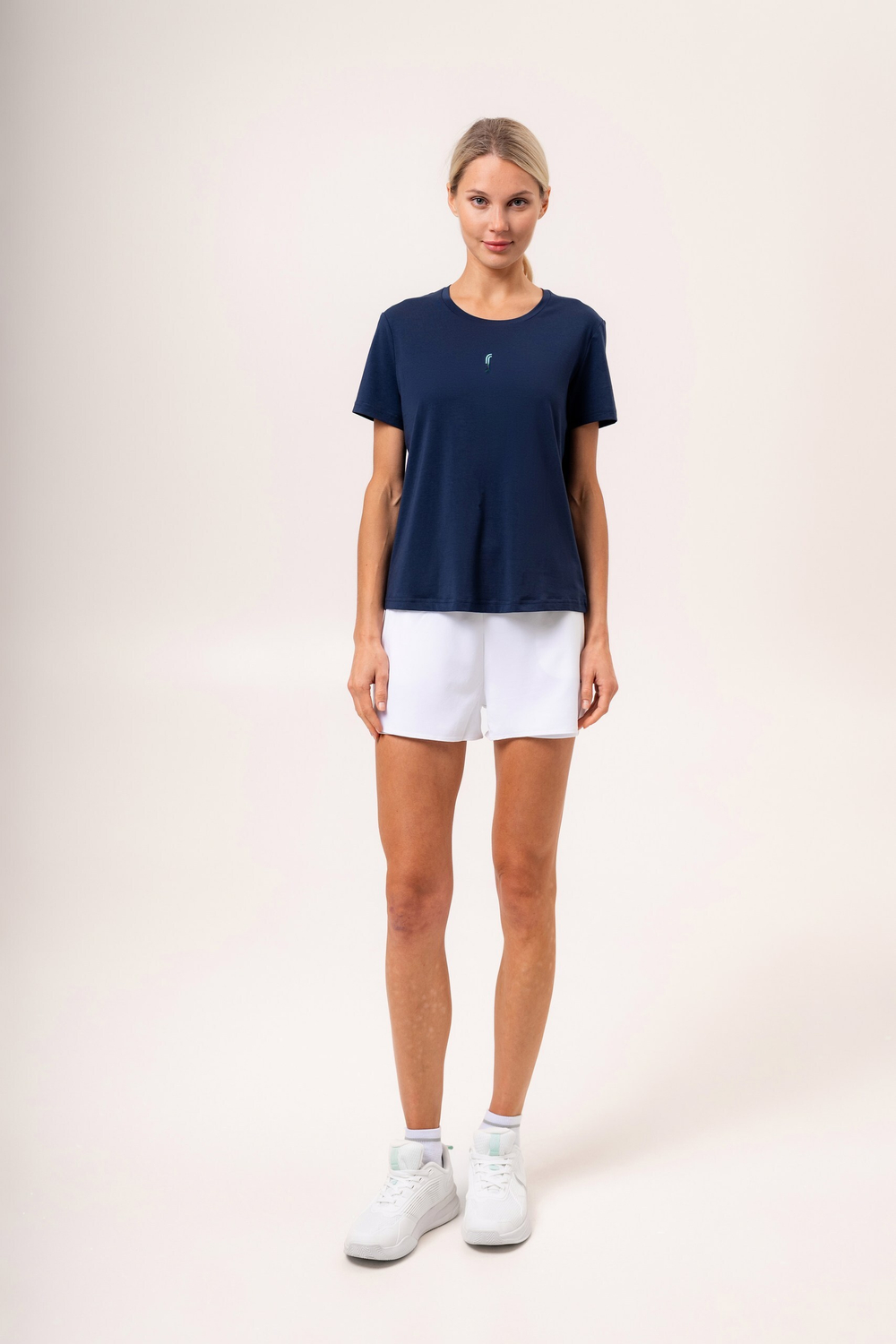 Женская футболка RS Paris Relaxed Tee (Navy/Ace Blue 242W014926/313)