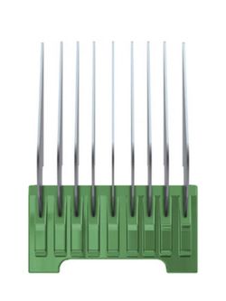 Насадка на машинку металл 22 мм, зеленая (1233-7160)