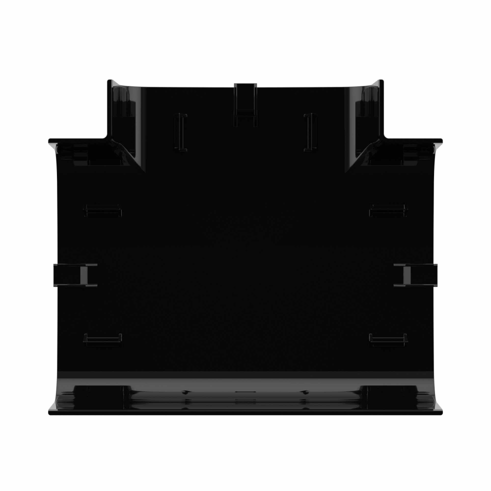 Тройник 90х50 мм, черный