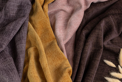 Шенилл Rain mustard / Рейн мастард