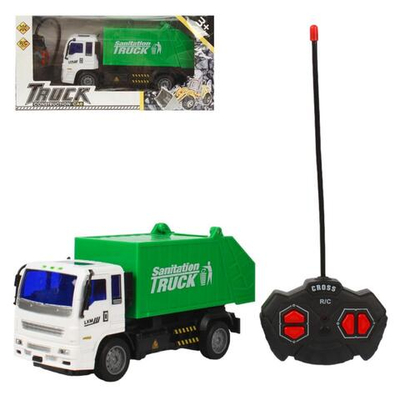 Машина р/у "Мусоровоз" 21 см. бат.3,6V в комплекте 2АА не в компл.