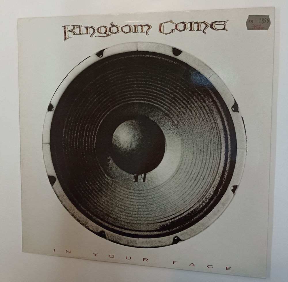 Винтажная виниловая пластинка LP Kingdom Come In Your Face (Germany 1989)