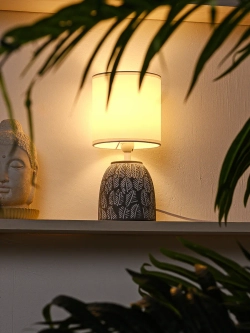 Настольный торшер на тумбочку, светильник прикроватный