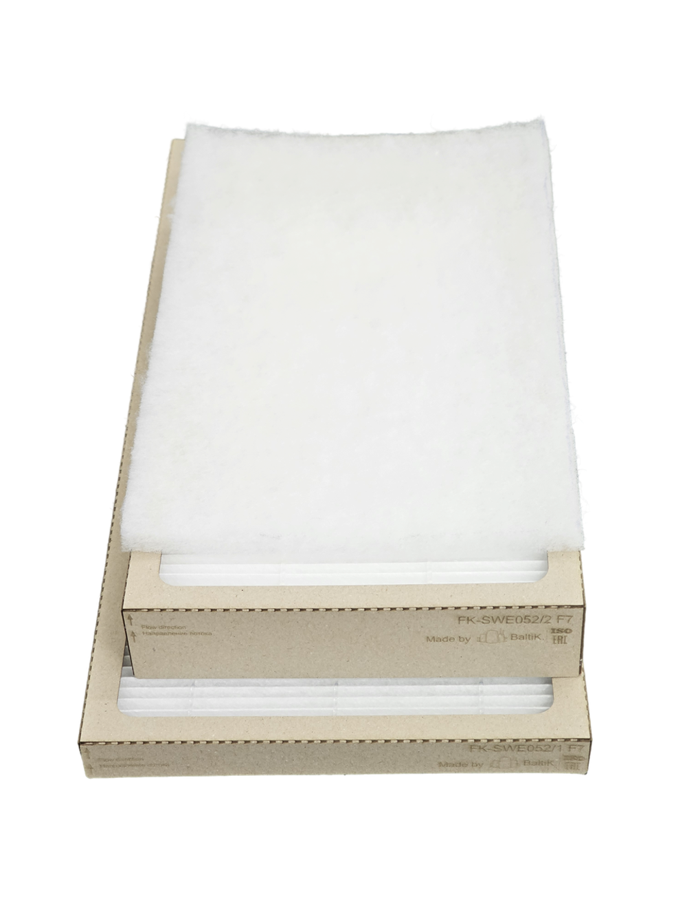 Комплект фильтров  FK-SWE052 (аналог  для  установок  Swegon CASA R5  532x241x24  F7 )