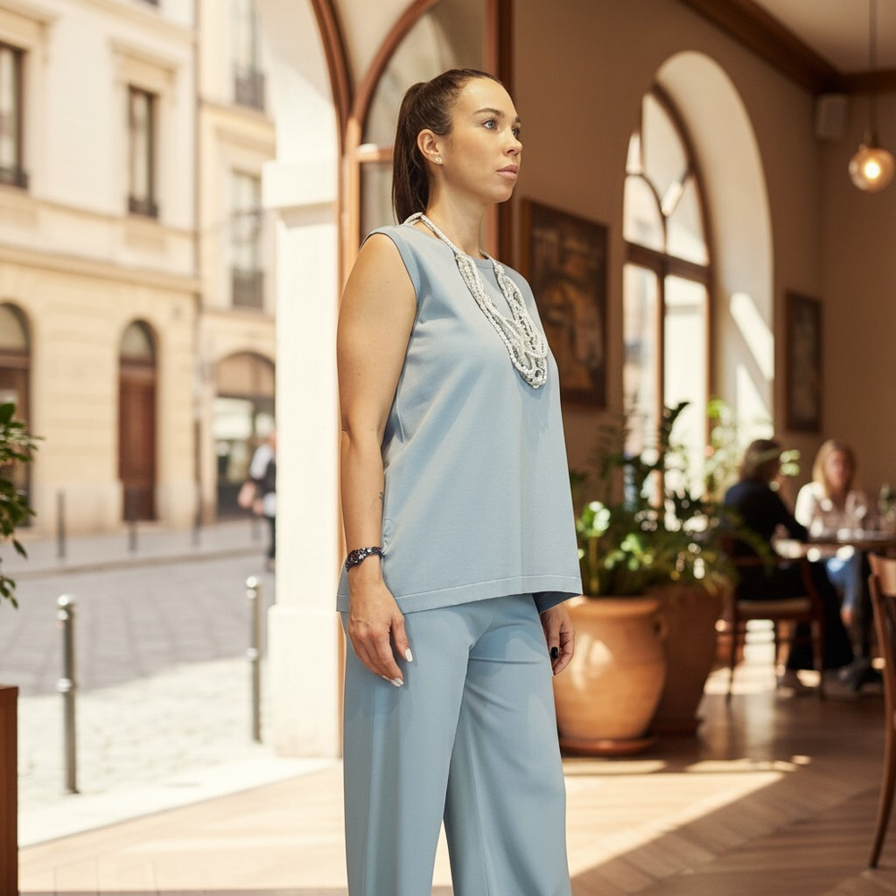 Блузка трикотажная