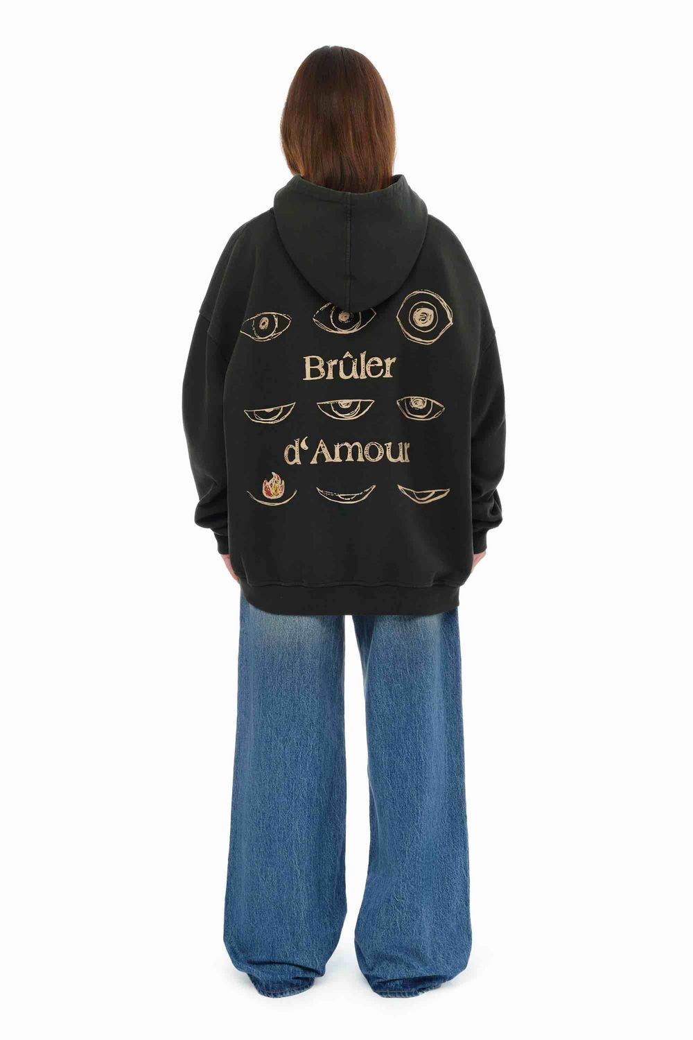 Купить Худи Bruler d'Amour Emotion хаки Худи Bruler d'Amour Emotion хаки