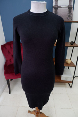 Платье Oodji черное 46 размер