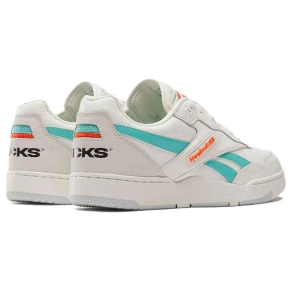 Кроссовки reebok BB4000 2 для скейтбординга Низкие Белые туфли без каблука из натуральной кожи.