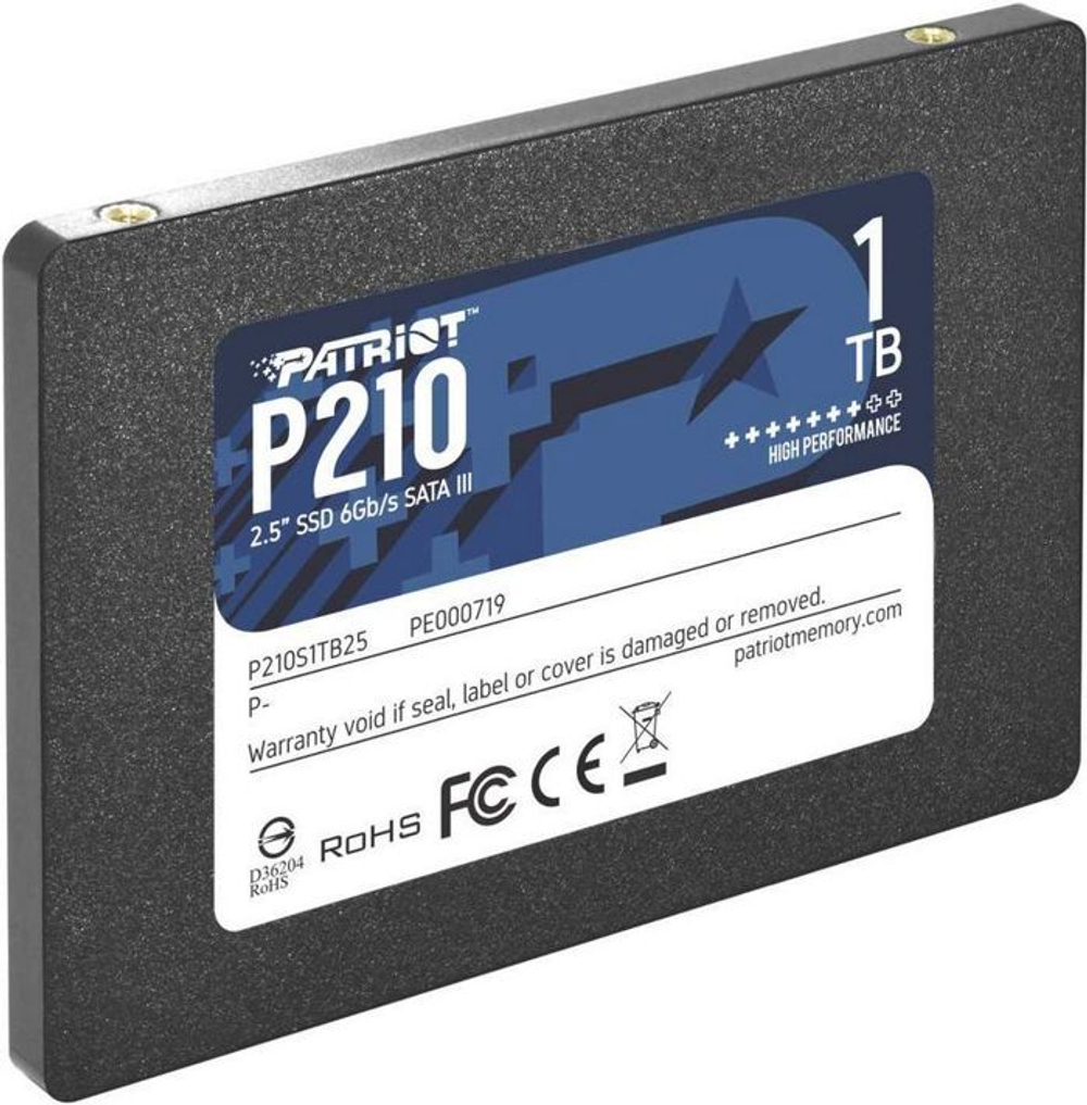Накопитель SSD 2.5'' Patriot Memory P210S1TB25 1000 ГБ