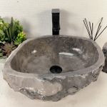 Раковина из мрамора Erozy Grey EM-65089 44*37*15 0882