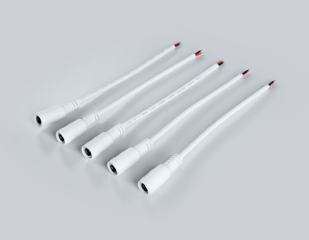 Ambrella Соединитель проводной GS7952 2,1*5,5 мм мама 150мм (5шт) LED Strip GS7952
