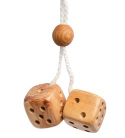 Народные промыслы ДР-516 Подвеска деревянная «Кубики» ср.