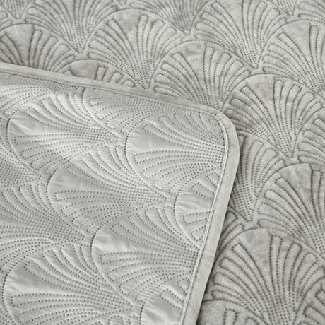 Покрывало 240x260 Sofi De MarkO Розалин светло-серое