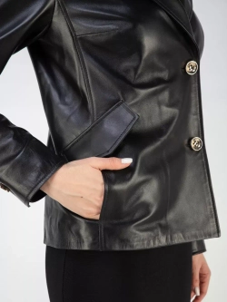 Куртка кожаная натуральная Турция блейзер